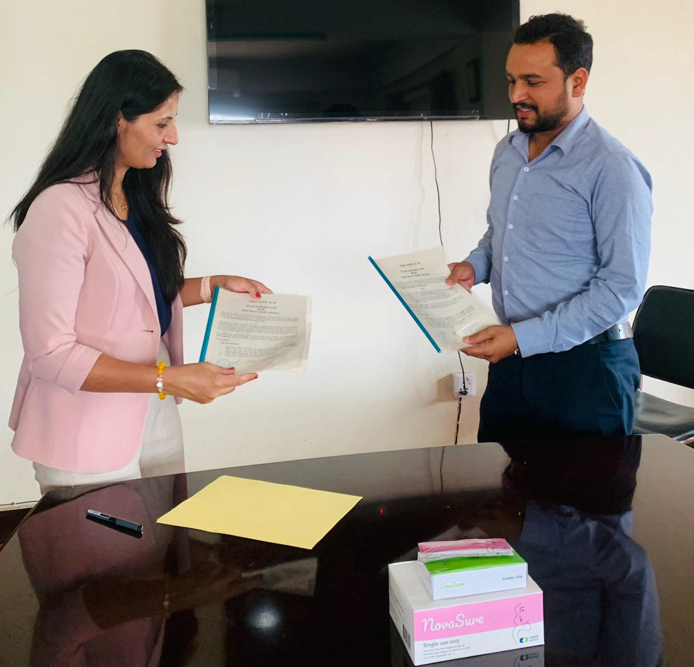 Contract handover CRS and Novala